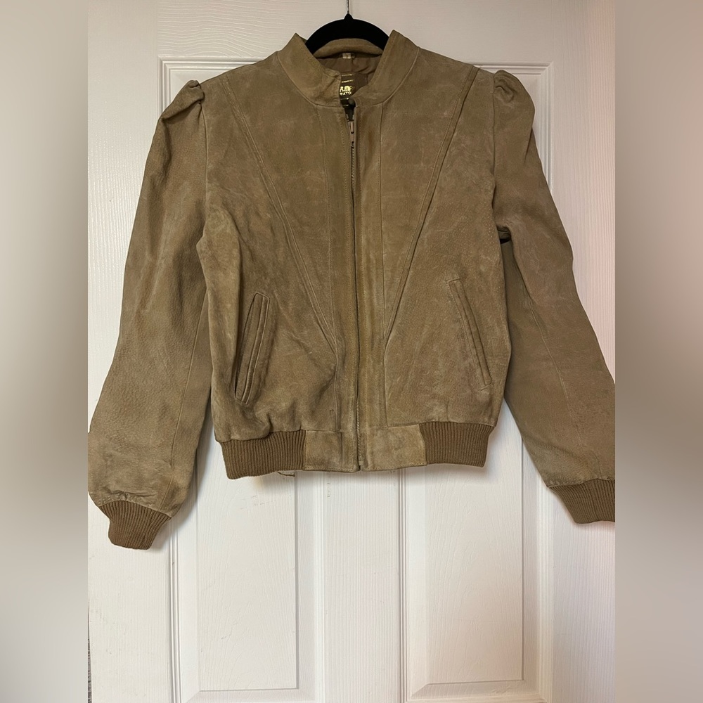 Vintage leather jacket size S/M